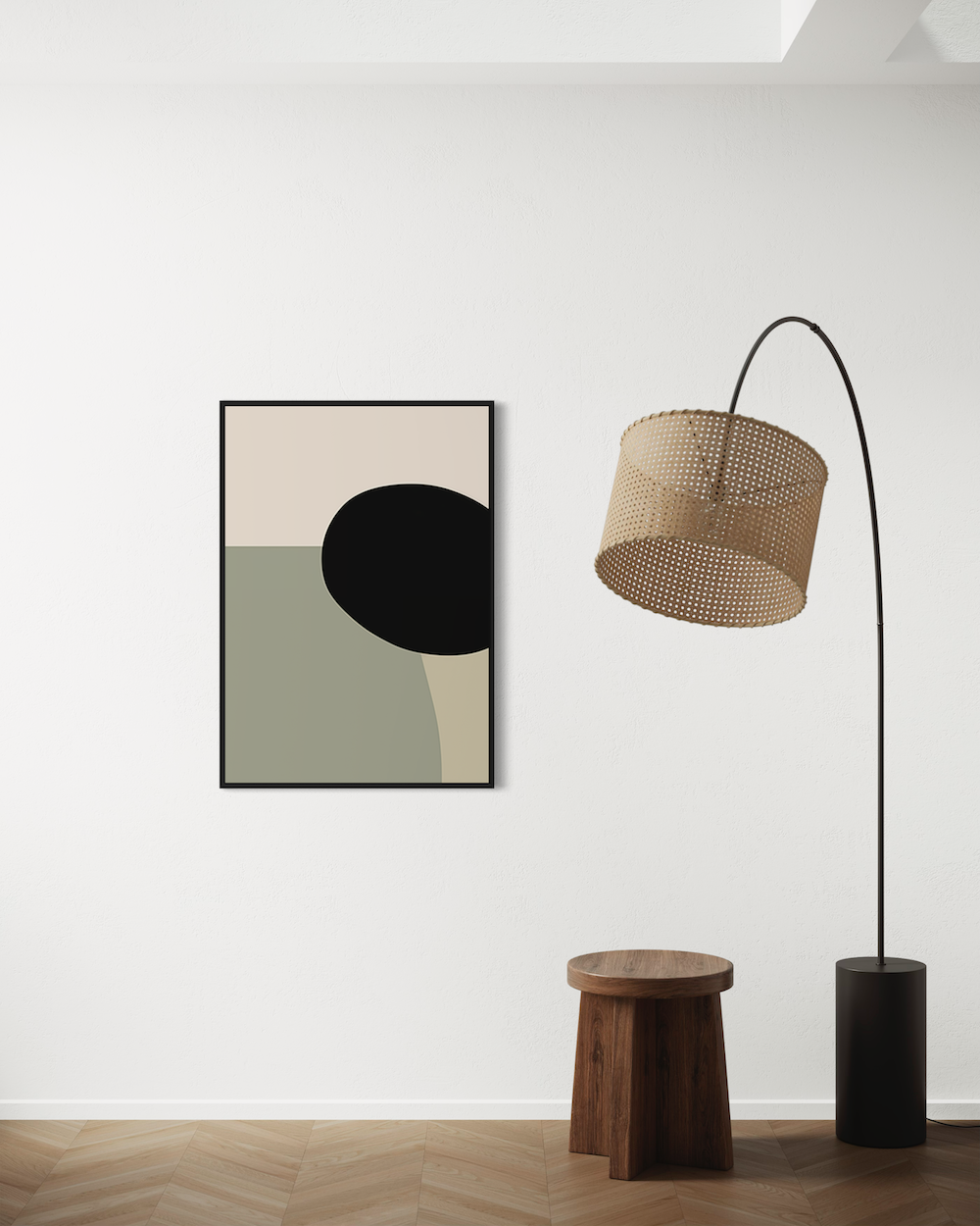 Soft Shape No2 - Poster