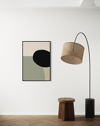 Soft Shape No2 - Poster