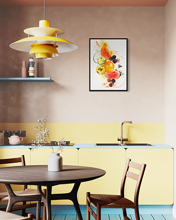 Fruktsallad - Poster