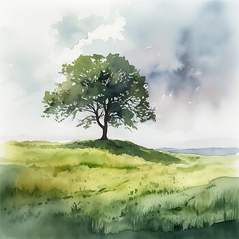 Lonely Tree - Poster