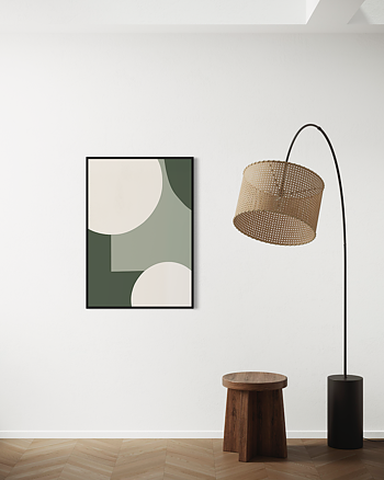 Soft Shape No3 - Poster