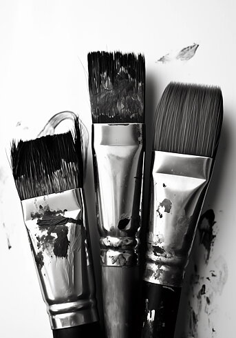 Dry Brush - Poster