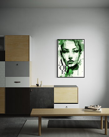 Green Amore - Poster