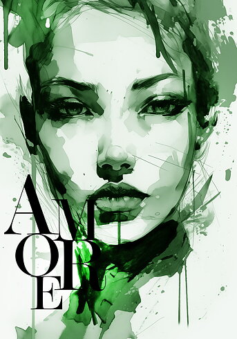 Green Amore - Poster