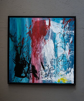 Originalmålning - Ollie - Linda Pedersen