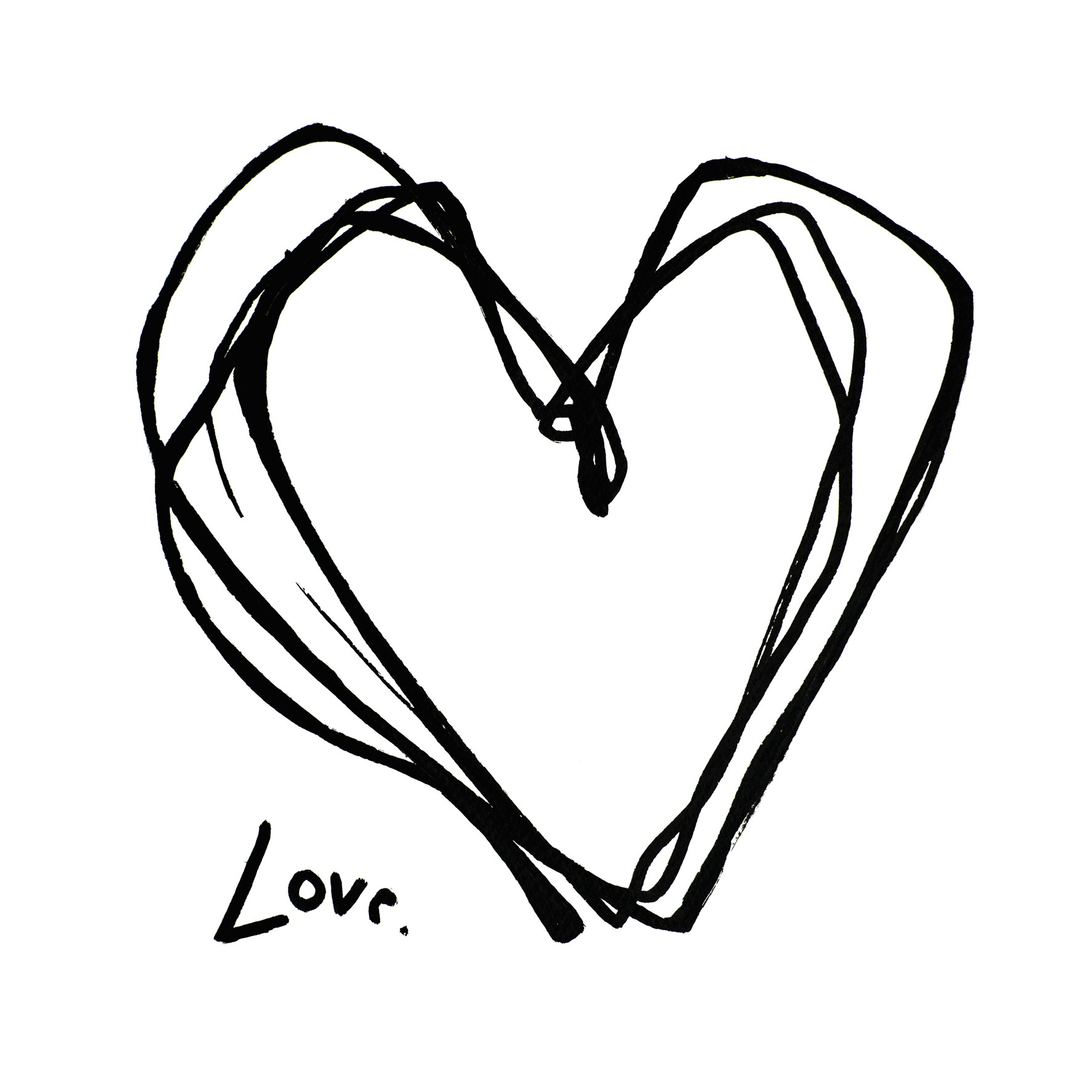 Love heart  - Mini Poster