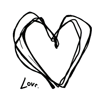 Love heart  - Mini Poster
