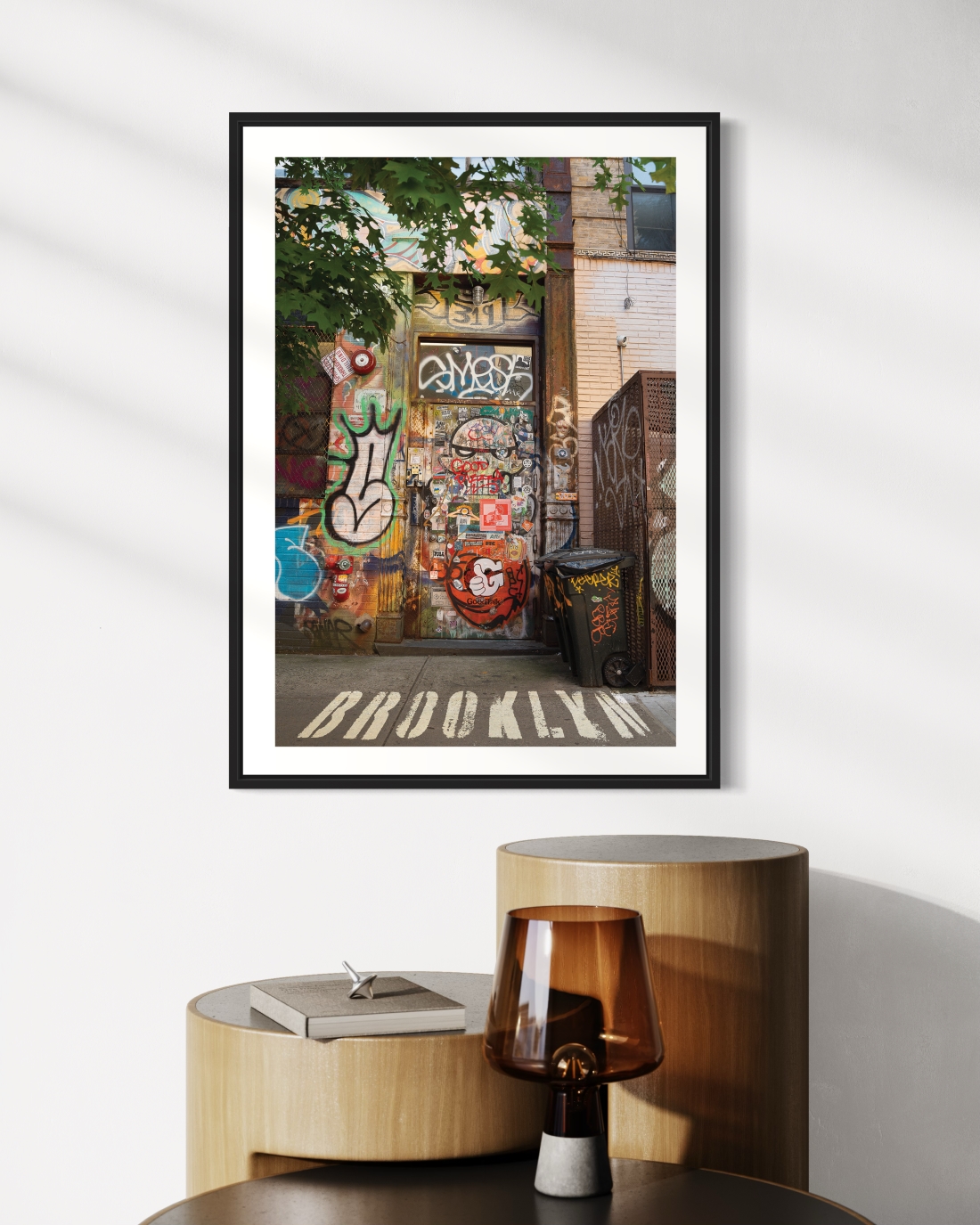 Ny Door In Brooklyn - Poster