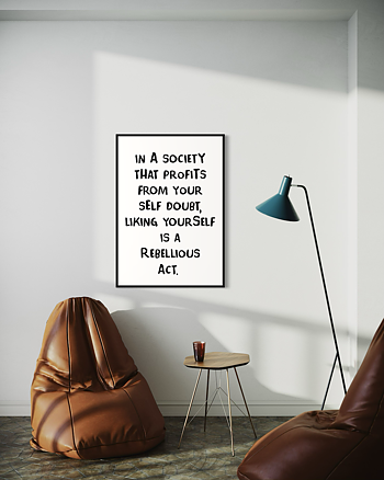 In A Society - Poster