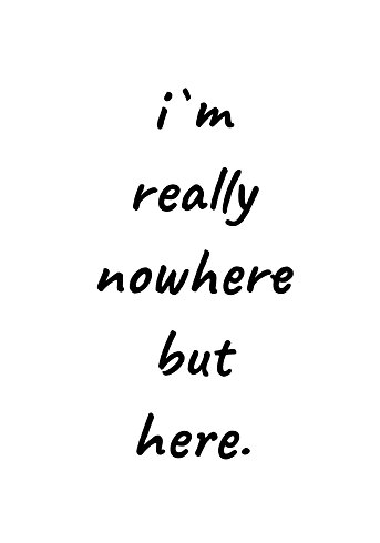 Nowhere But Here - Poster