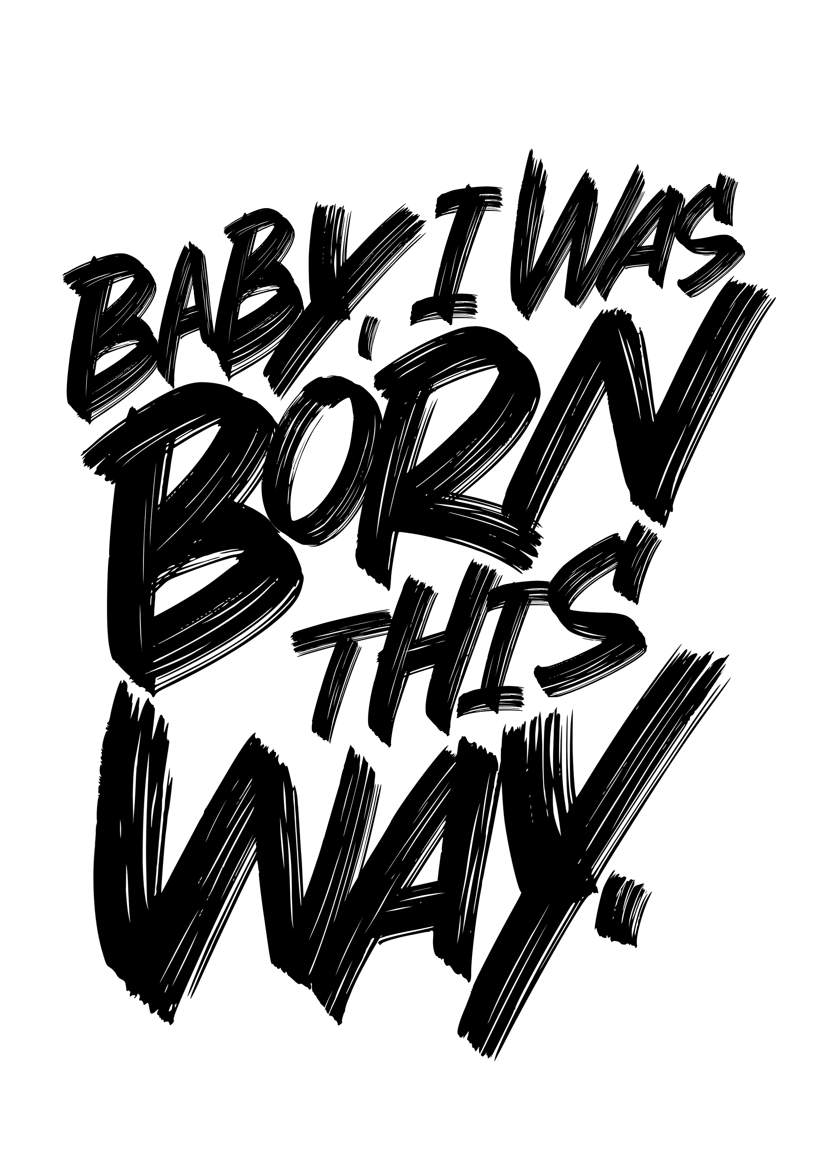 Born This Way - Poster - 2