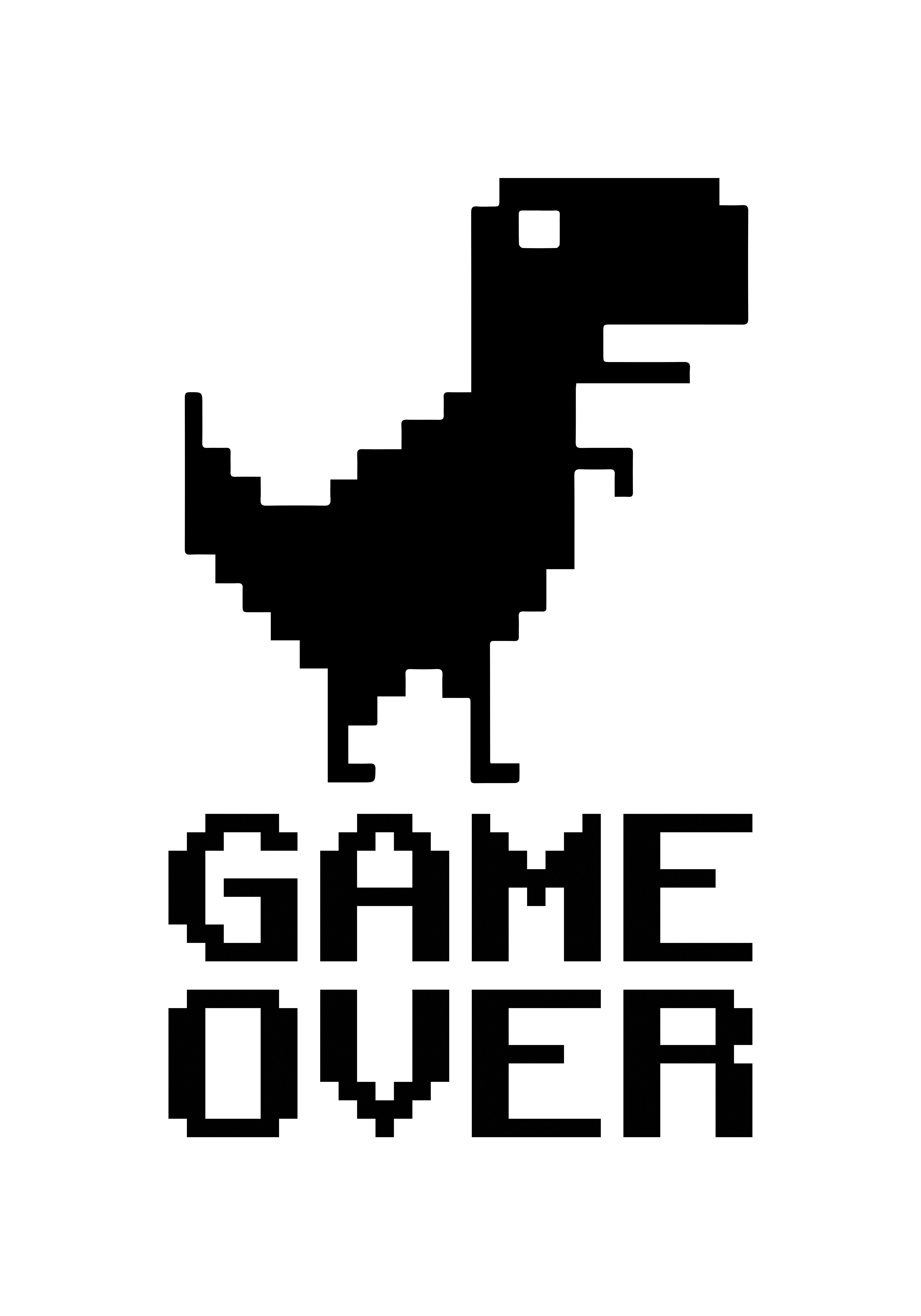 Game Over Rex - Poster - 2