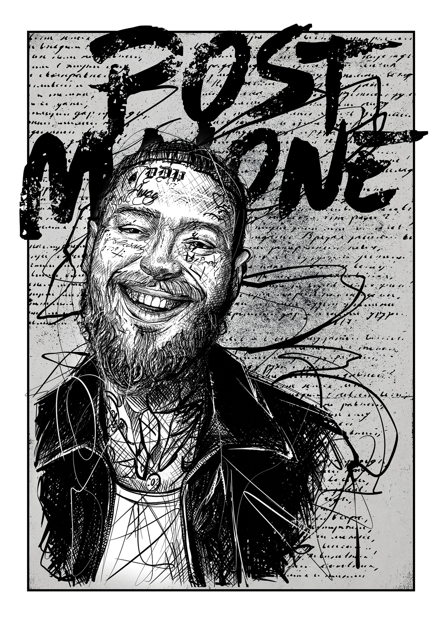 Post Malone Grey - Poster - 2