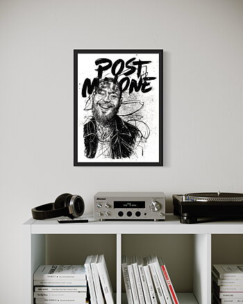 Post Malone White - Poster