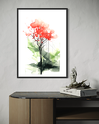 Aquaflower - Poster