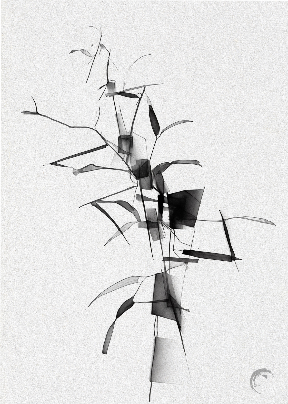 Line Leaf - Poster - 2