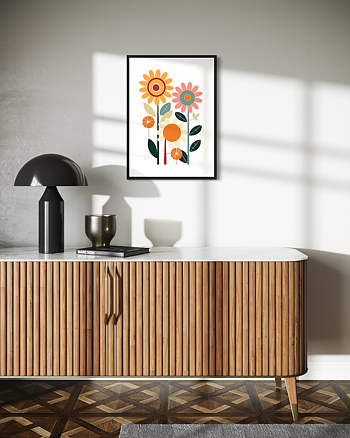 Simply Flowers - Poster