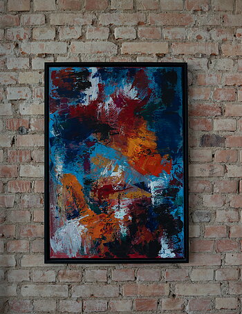 Originalmålning - Don´T Fit In - Linda Pedersen