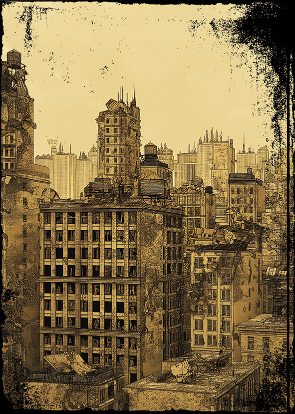 Fallen City No2 - Poster - 2