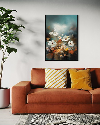 Sky Flowers - Poster