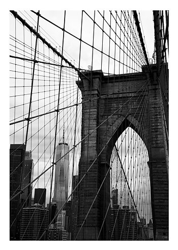 Ny World Trade Bridge - Poster