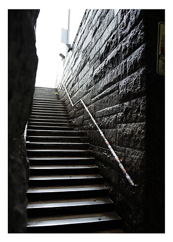 Ny Stairs - Poster