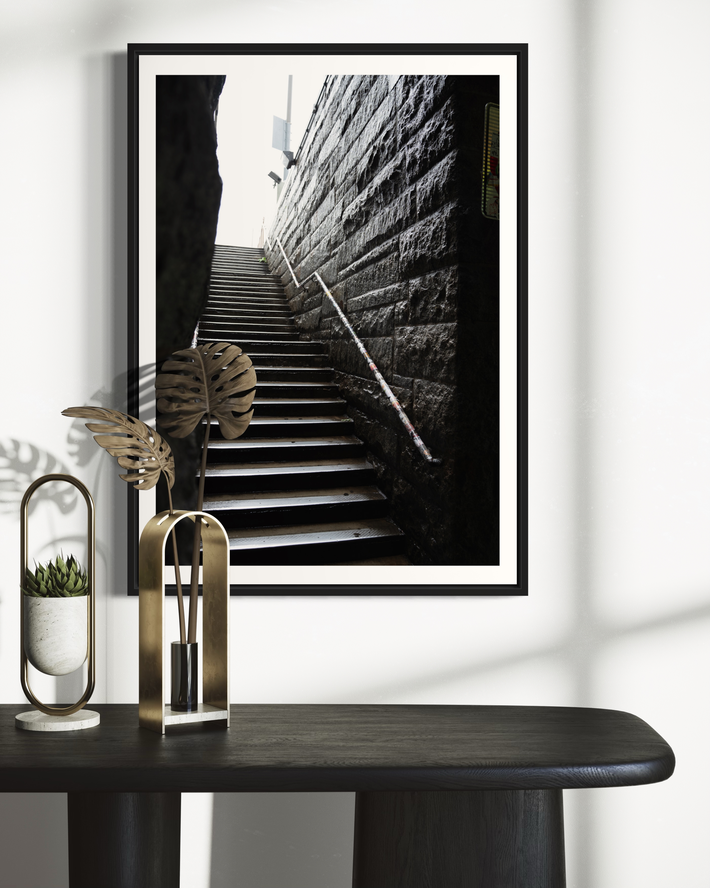 Ny Stairs - Poster