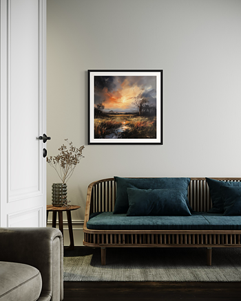 Landscape The Creek - Poster