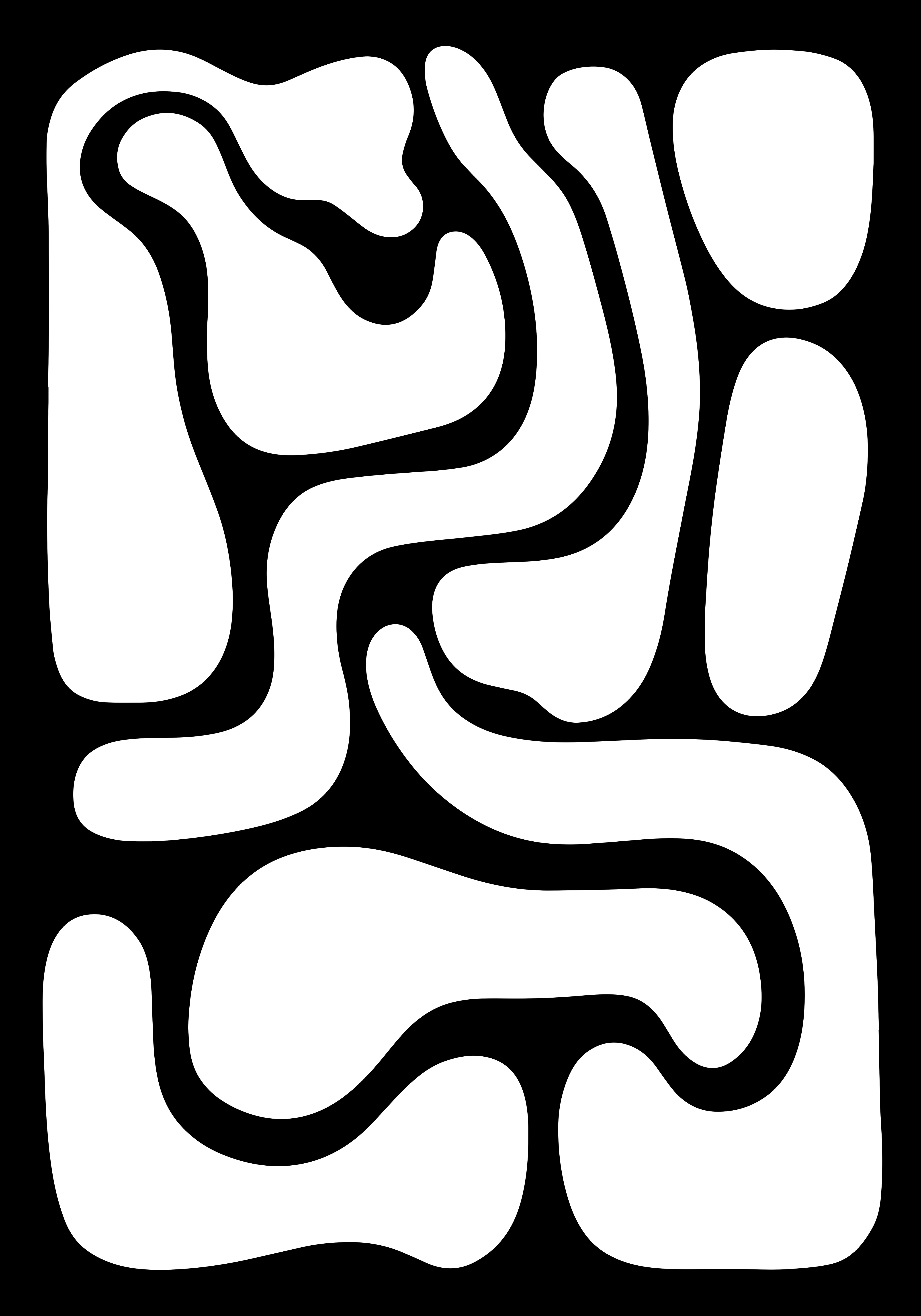 Soft Shapes No1 - Poster - 3