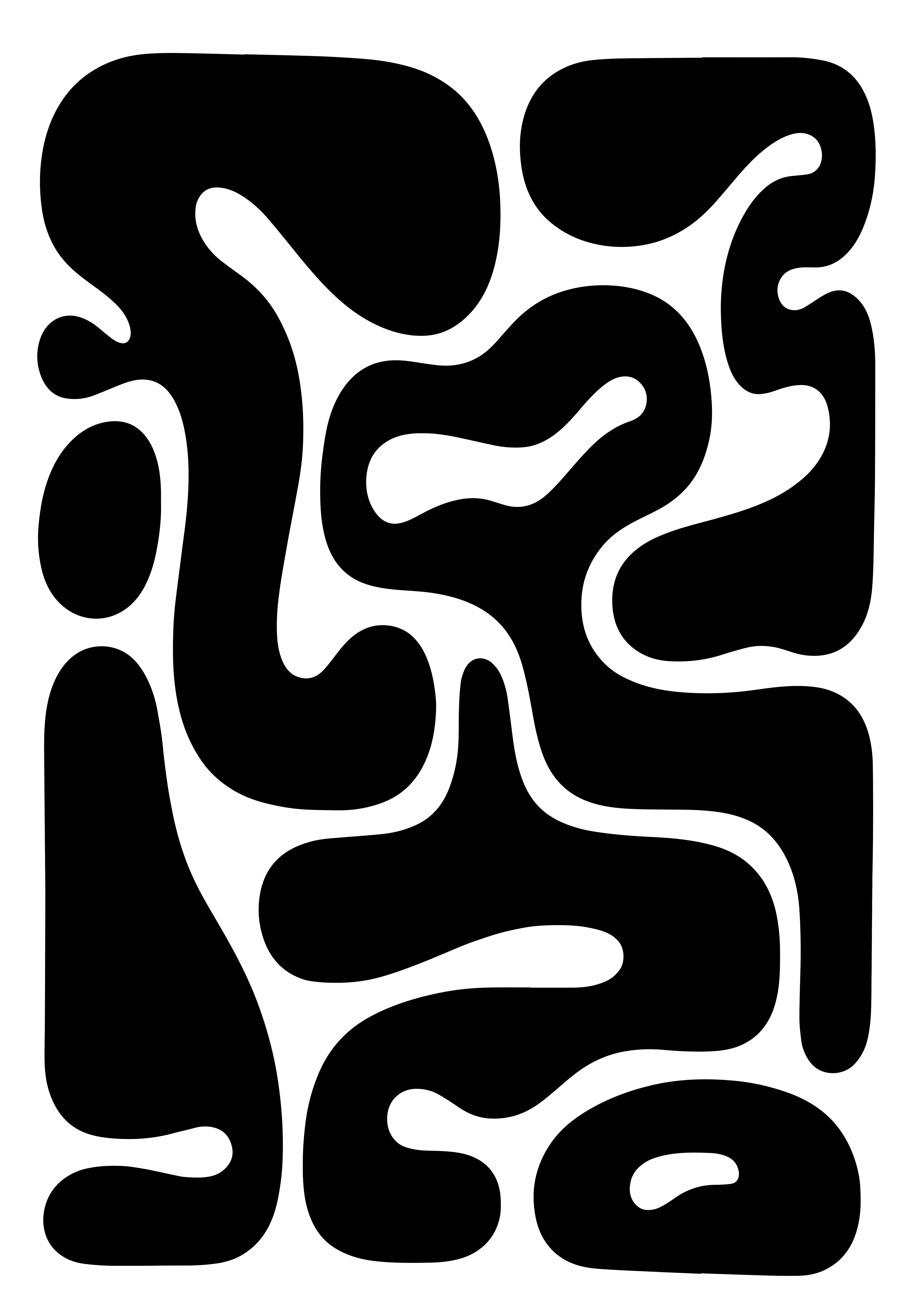 Soft Shapes No2 - Poster - 3
