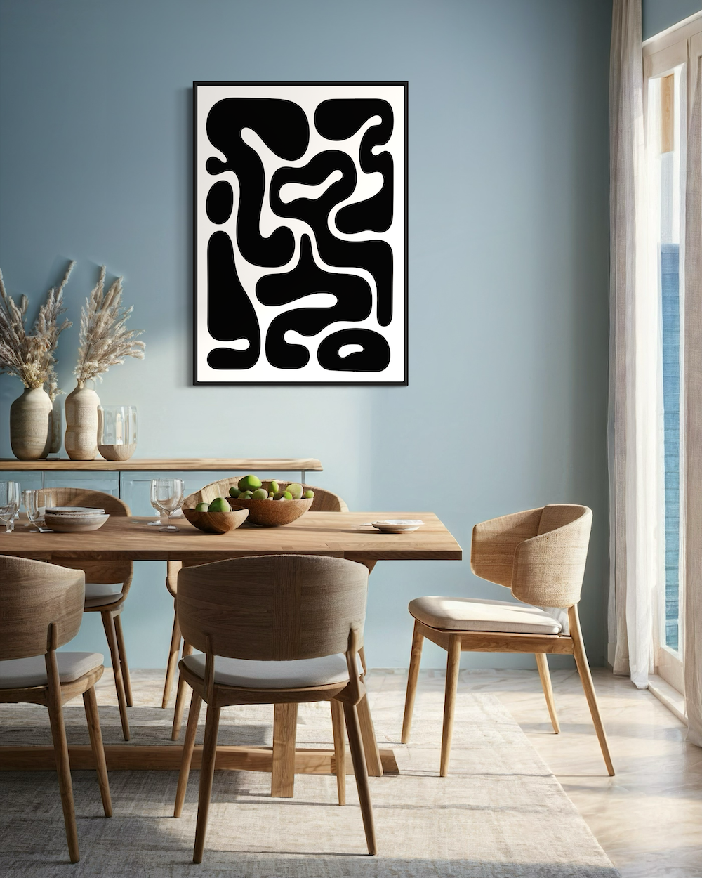 Soft Shapes No2 - Poster