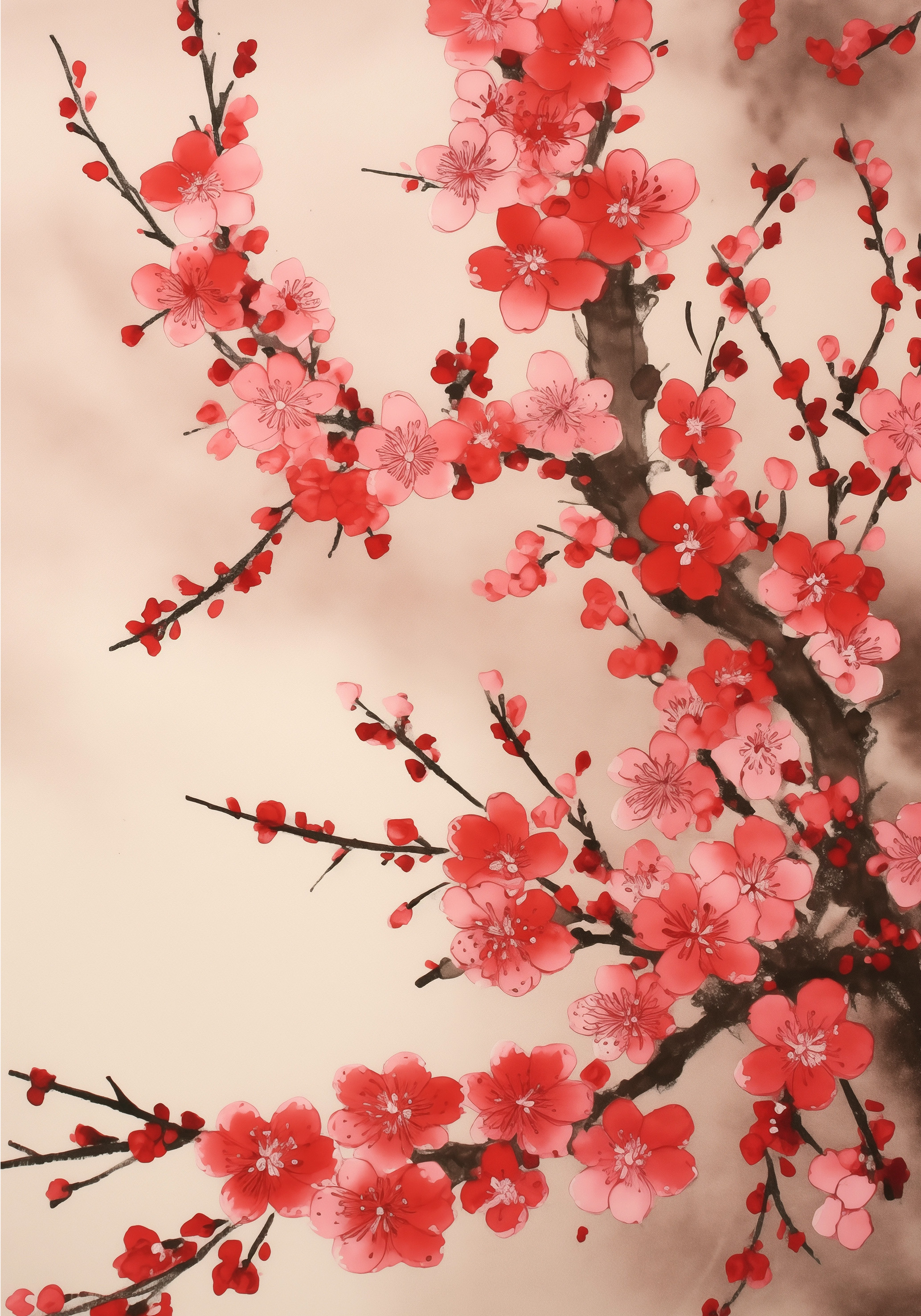 Cherry Blossom No1 - Poster - 2