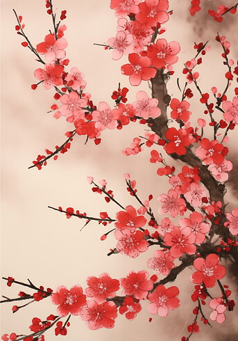 Cherry Blossom No1 - Poster