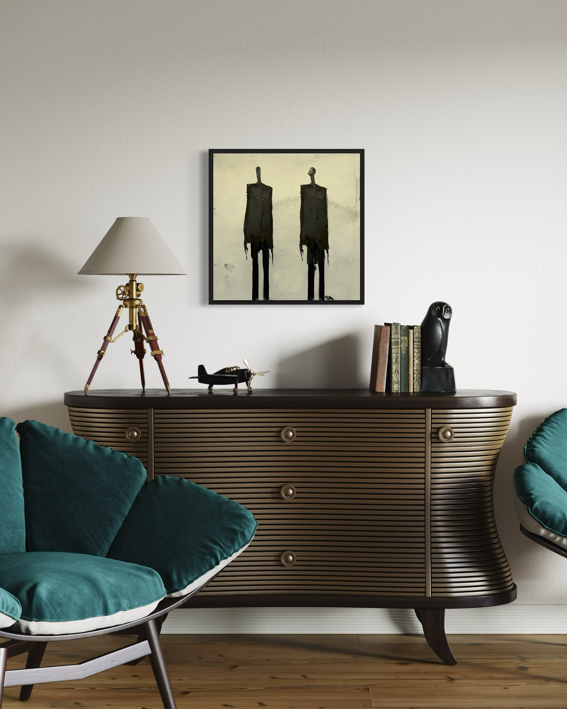 Tow Man No2 - Poster