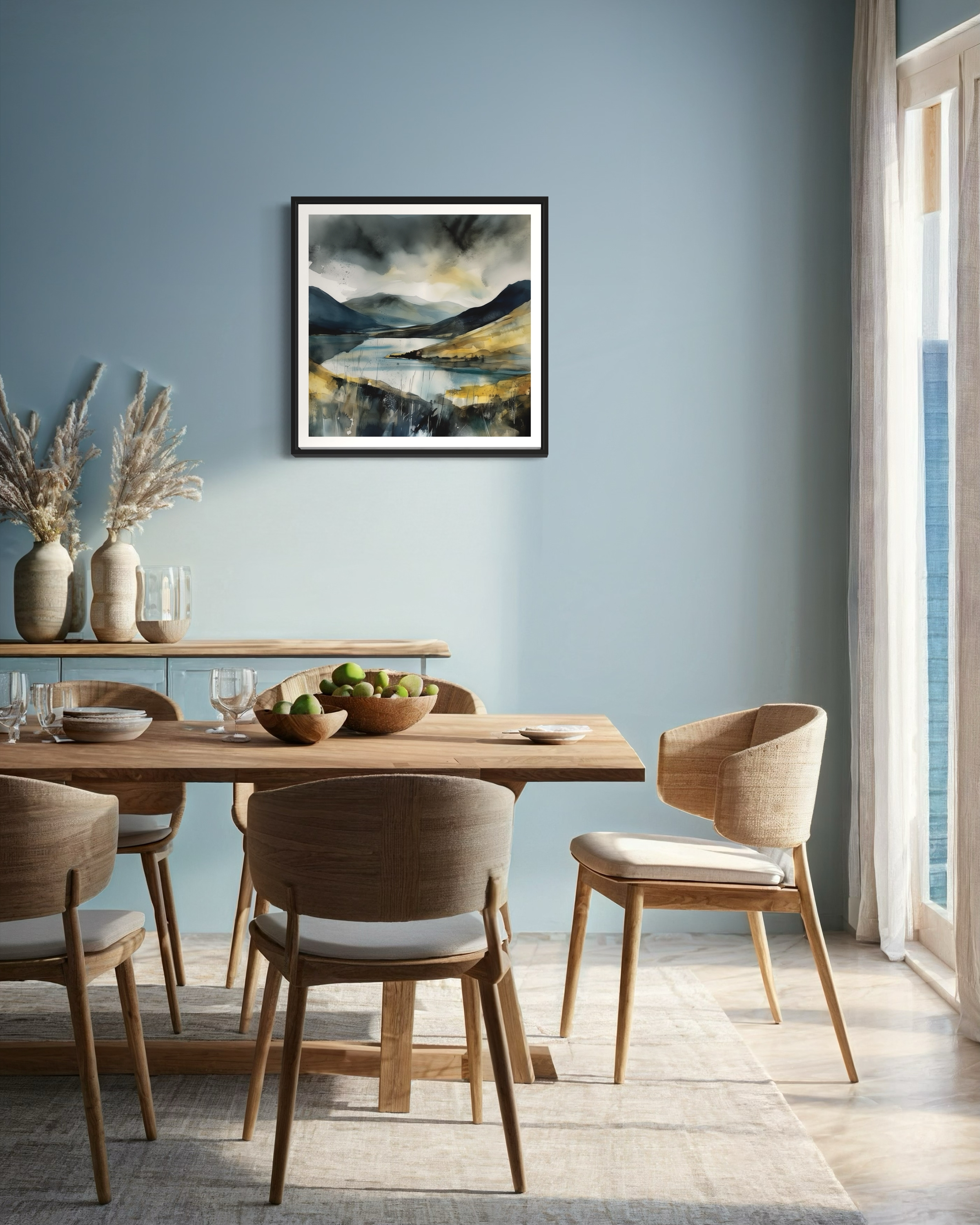Landscape Lake - Poster