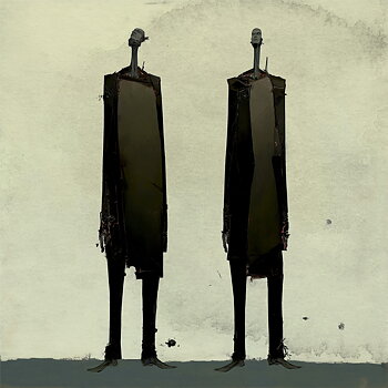 Tow Man No4 - Poster