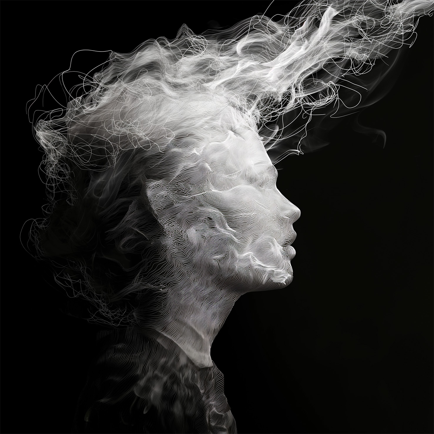 Smoke Lines - Poster - 2