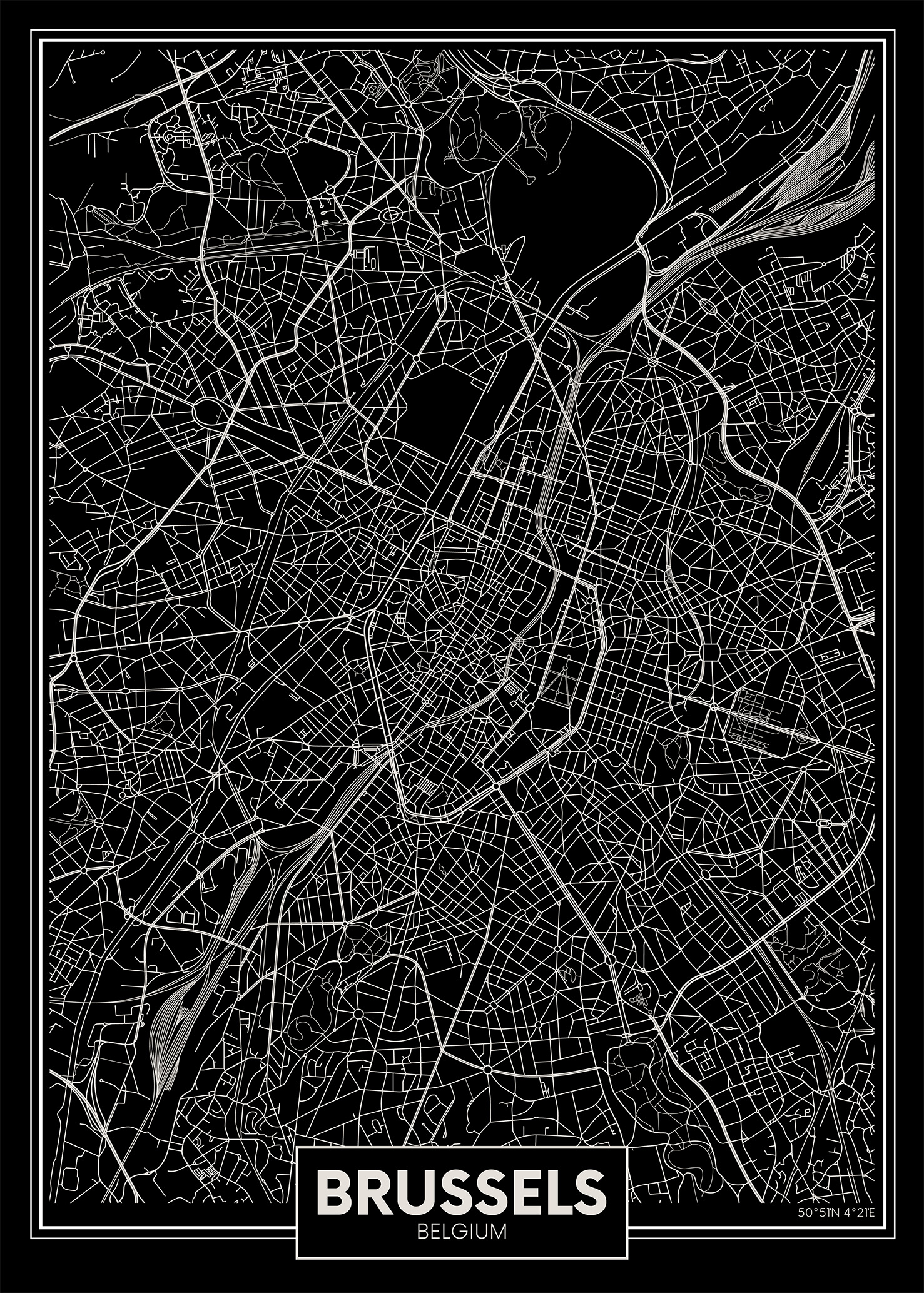 City Brussels - Poster - 4