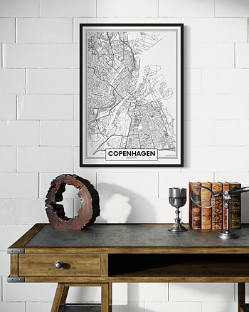 City Copenhagen - Poster