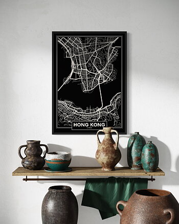 City Hong Kong - Poster