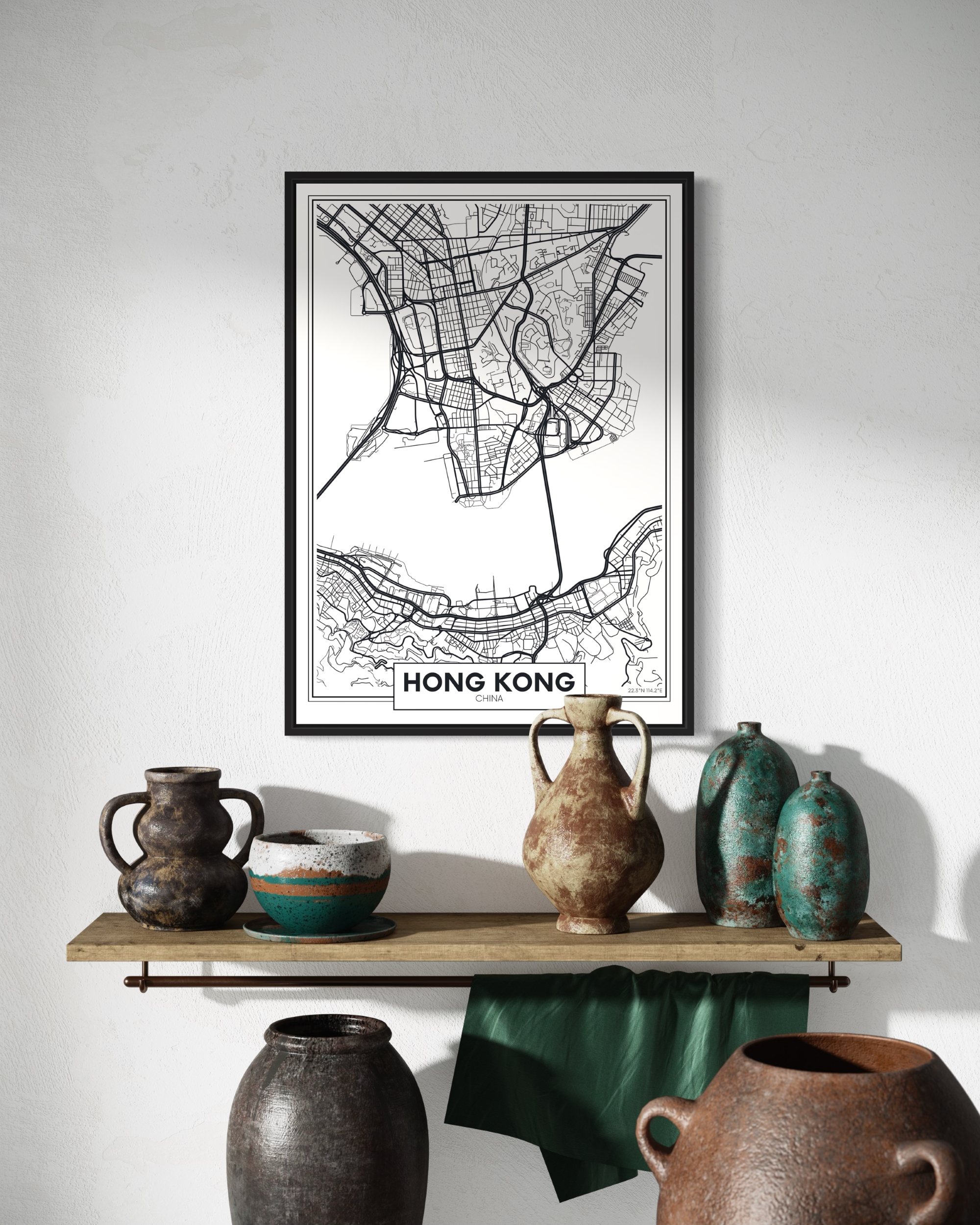 City Hong Kong - Poster