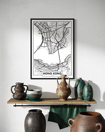 City Hong Kong - Poster