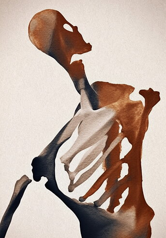 Bones No4 - Poster