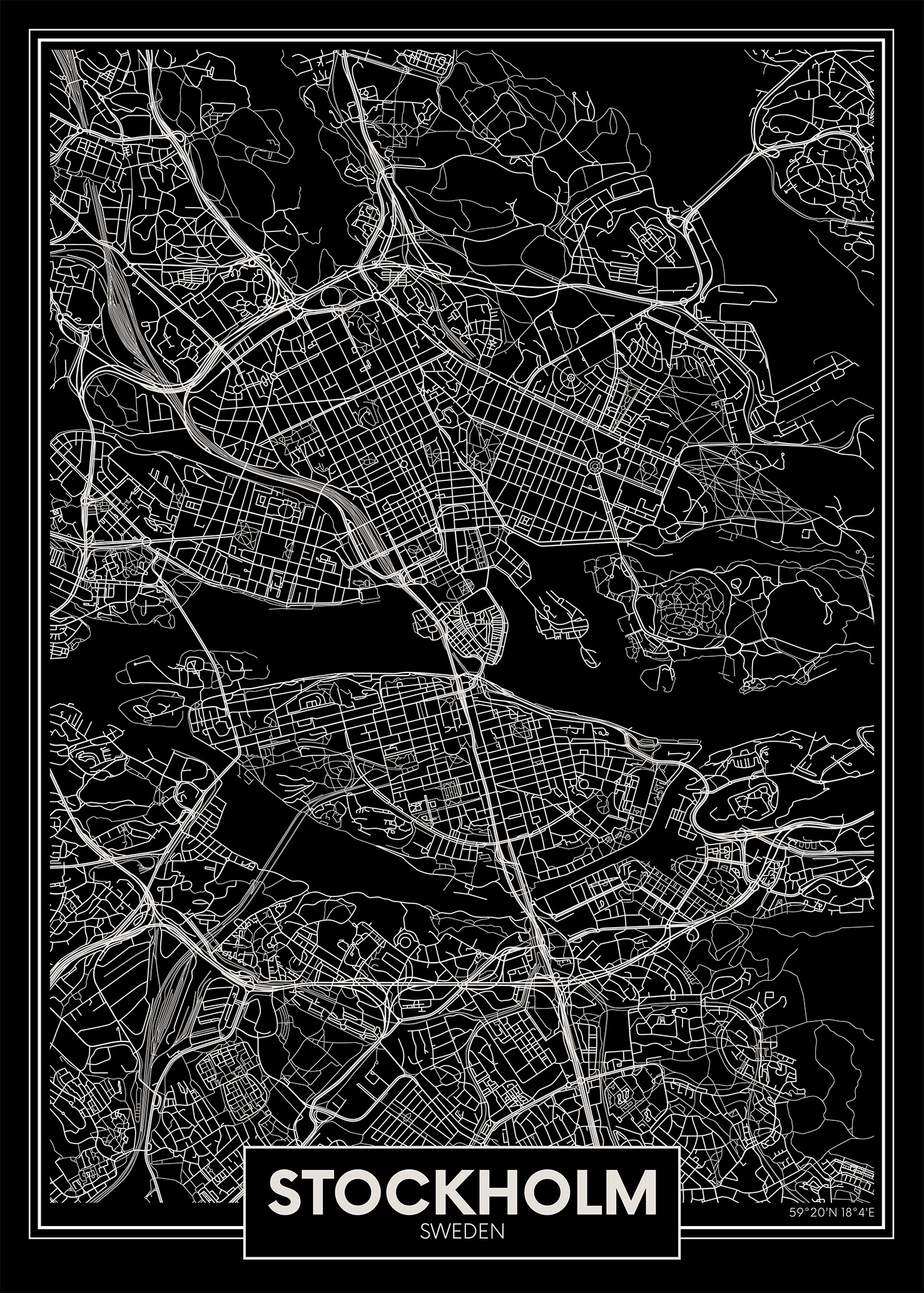 City Stockholm - Poster - 4