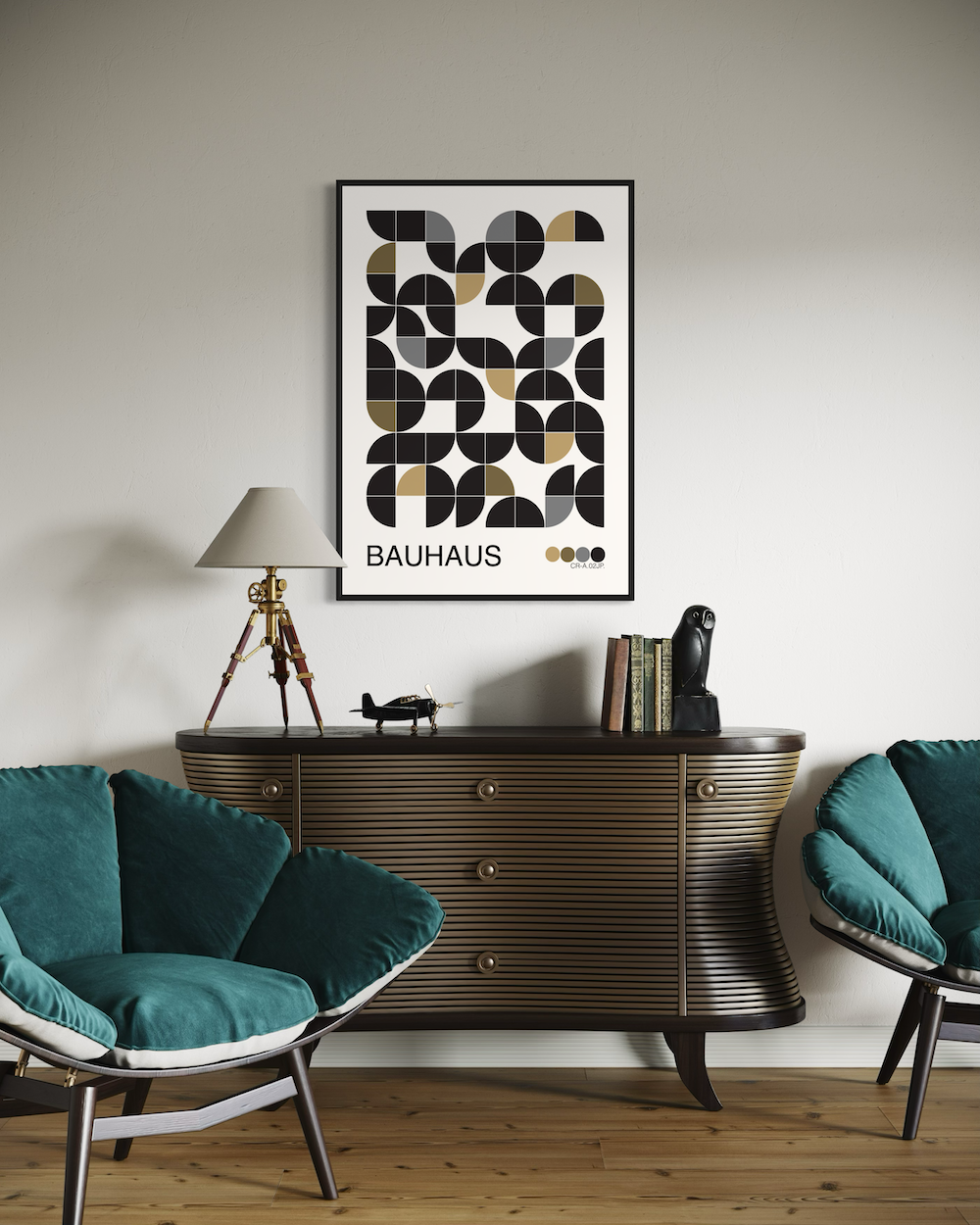 Bauhaus No2 - Poster