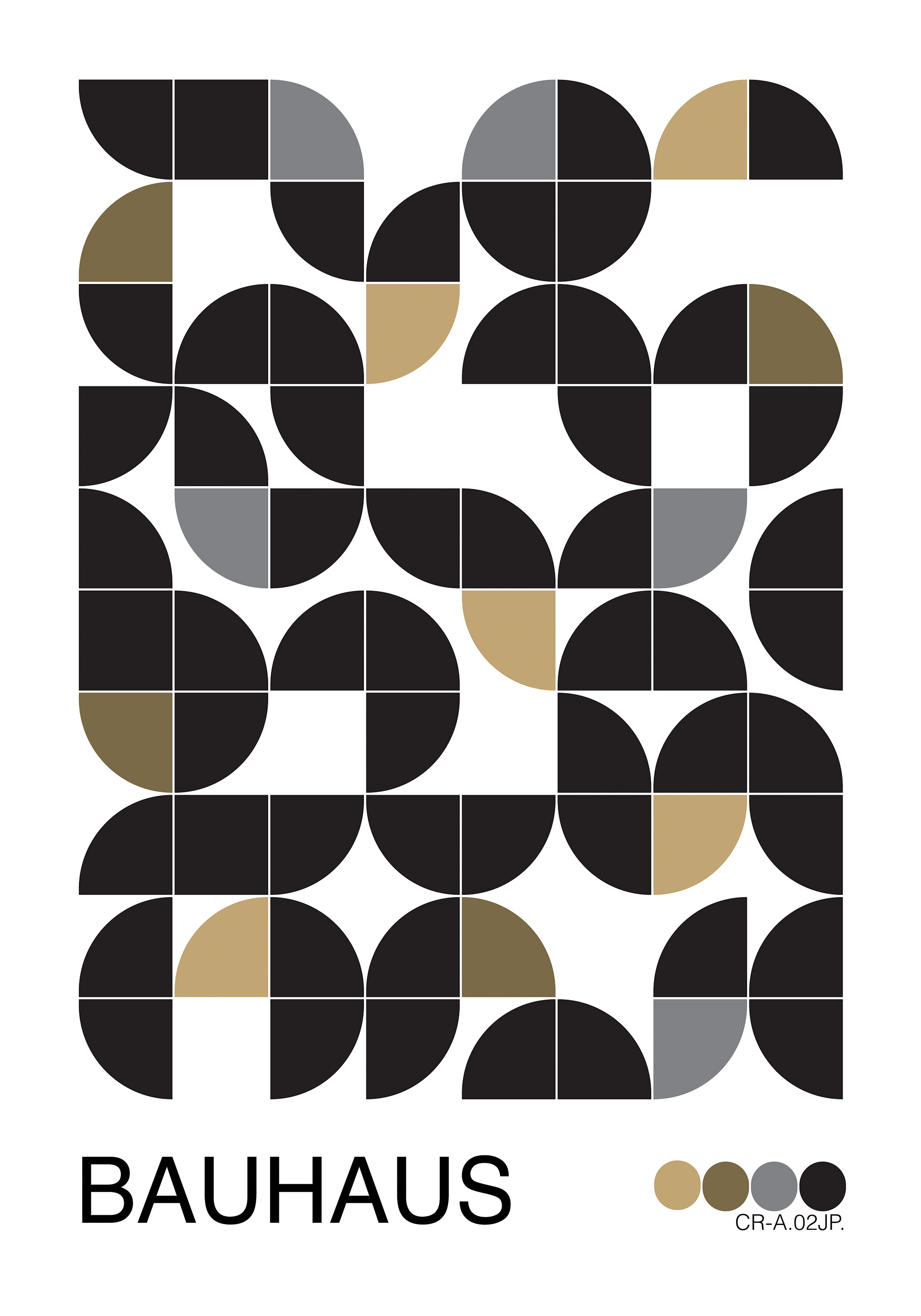 Bauhaus No2 - Poster - 2