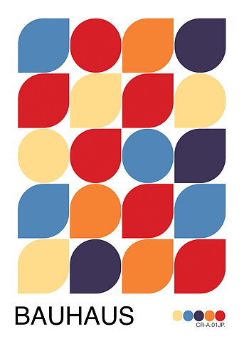 Bauhaus No1 - Poster