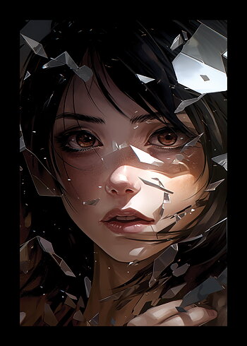 Fallen Glass - Poster