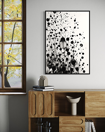 Black Water No1 - Poster