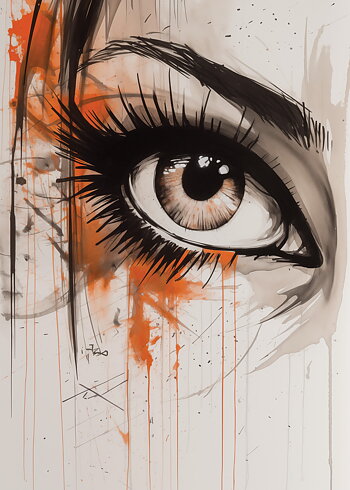 Close Eye No2 - Poster